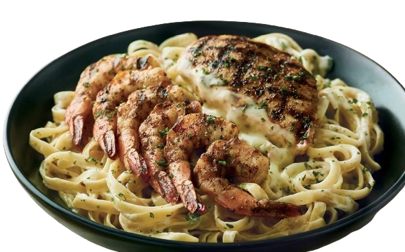 Queensland Chicken & Shrimp Pasta